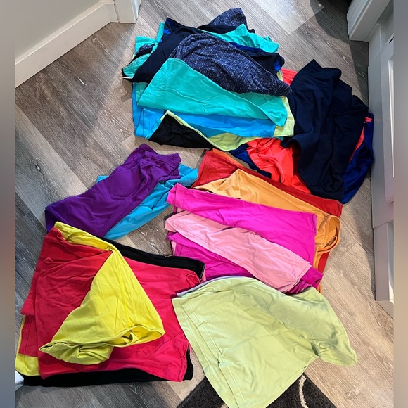 Lululemon racerback tanks in multiple colors. Size 10. Price is per tank. - Picture 1 of 1